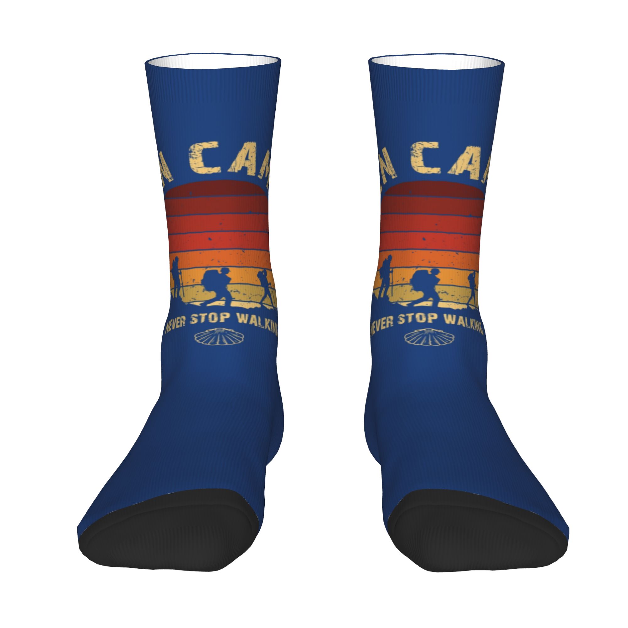 Dress Sock Men - Calcetines Personalizados para Caminata del Camino
