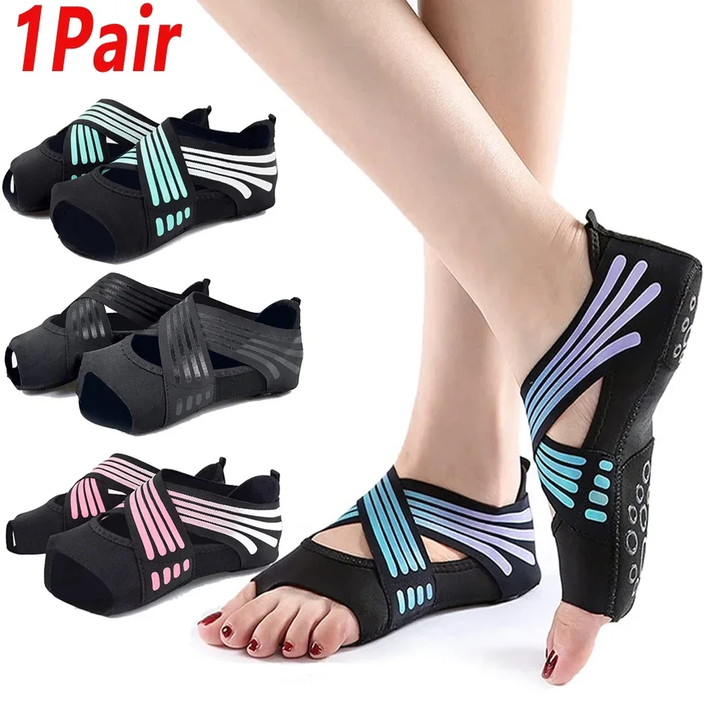 Grip Sock Yoga - 1 Par de Zapatos Profesionales Antideslizantes