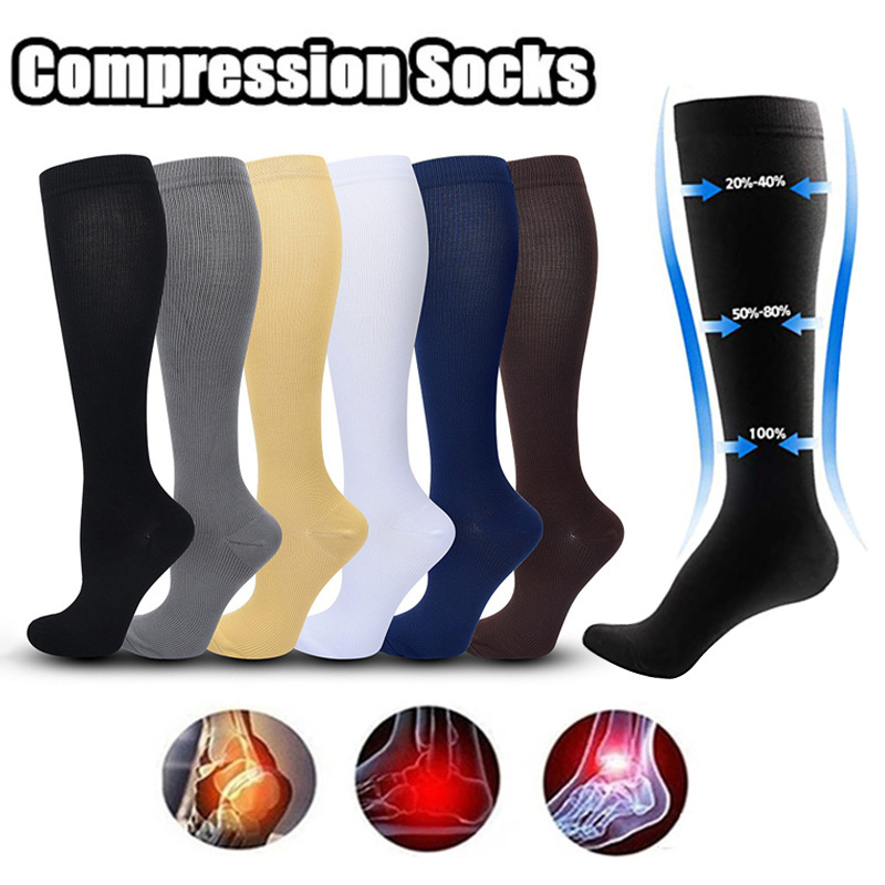 Compression Sock Medical - 1 Par de Calcetines de Compresión