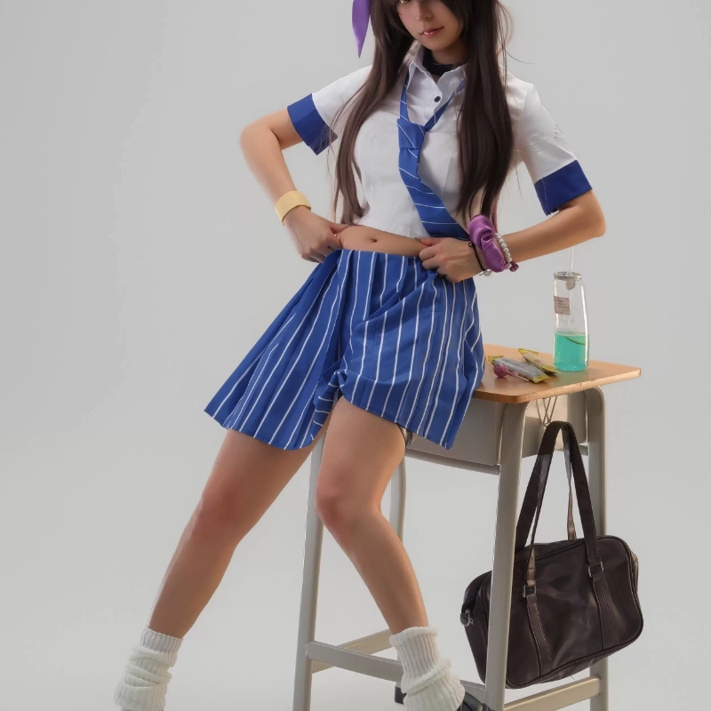 Disfraz de Naga para mujer, un - Knee High Sock Women reseña y precio
