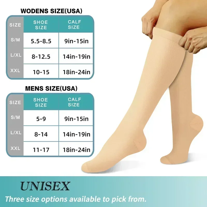 1 Par de Calcetines de Compres - Compression Sock Medical reseña y precio